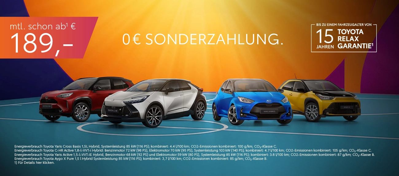 TOYOTA TOP LEASING ANGEBOTE