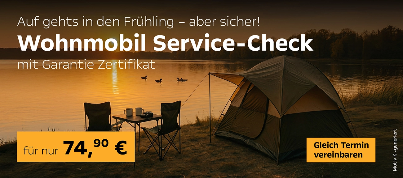 Wohnmobil Service check