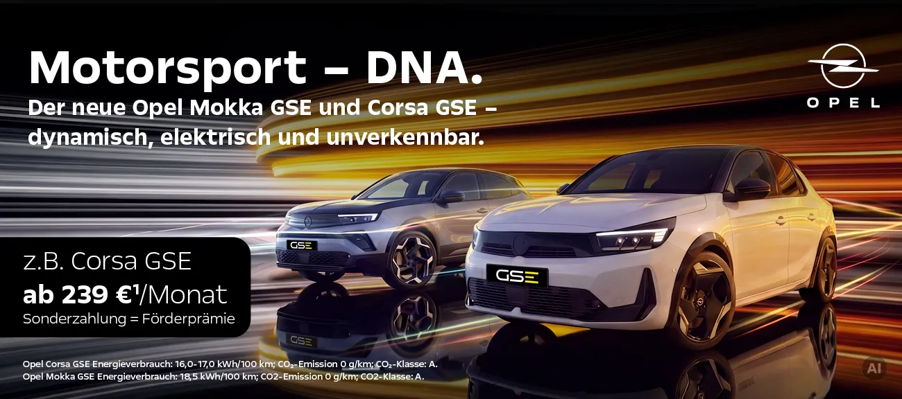 Opel Mokka und Corsa GSE