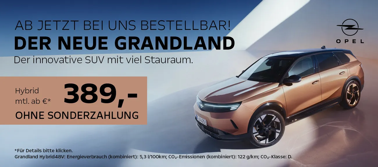 Der neue Opel Grandland SUV